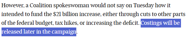 Whilst increasing the defence budget is undeniably necessary, it is really hard to take these kind of statements seriously, when they refuse to engage with literally the key issue.

afr.com/politics/feder…