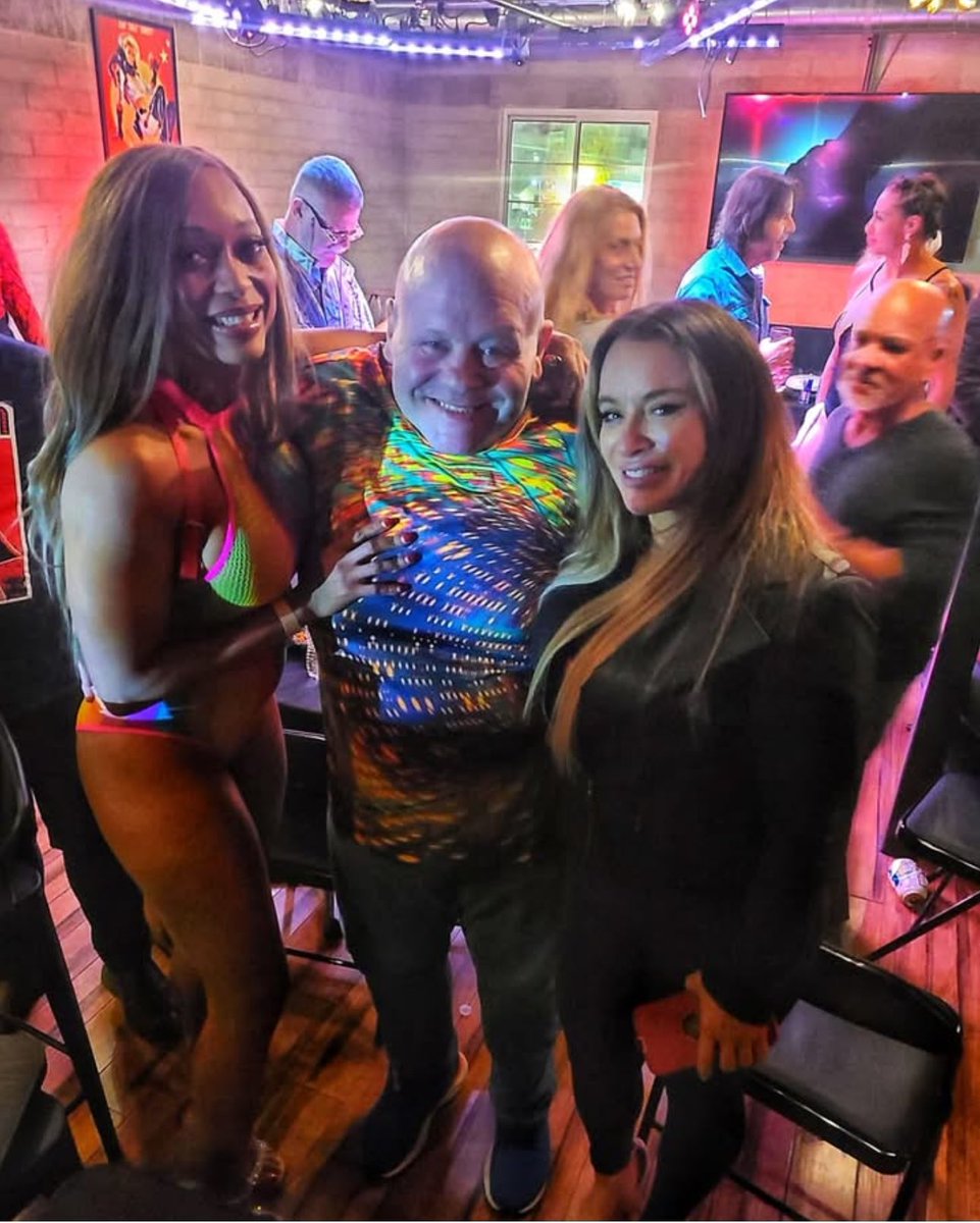 With the Beautiful Crystal White and sports legend Butterbean  at our first Black Diamond Wrestling Tournament! 🤼❤️💫