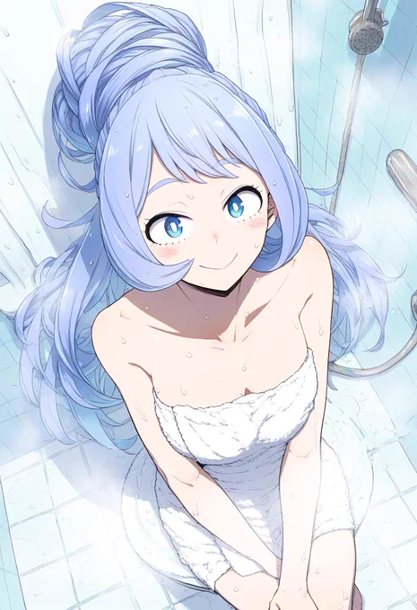 ねじれちゃんとお風呂