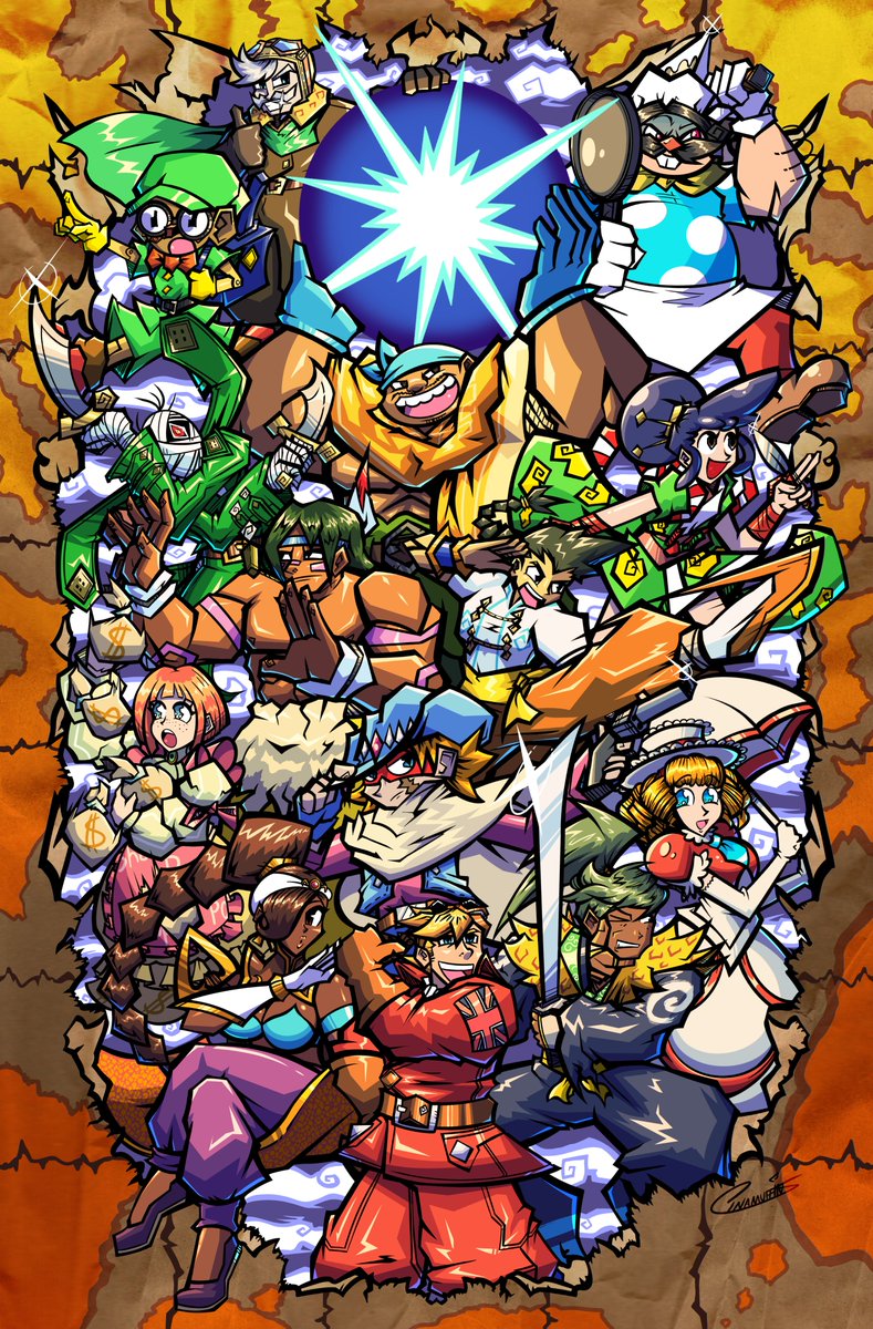 Cinamuffins @ Combo Breaker 2025 (@cinamuffins) on Twitter photo With Capcom Fighters, Power Stone 2 was new to me. But after researching the game for this piece Capcom had me do, I couldn't be more elated to bring this Arcade Classic to life with this piece! Thanks again to <a href="/CapcomUSA_/">Capcom USA</a> and check out Capcom Fighting Collection 2 #Ad With Capcom Fighters, Power Stone 2 was new to me. But after researching the game for this piece Capcom had me do, I couldn't be more elated to bring this Arcade Classic to life with this piece! Thanks again to <a href="/CapcomUSA_/">Capcom USA</a> and check out Capcom Fighting Collection 2 #Ad