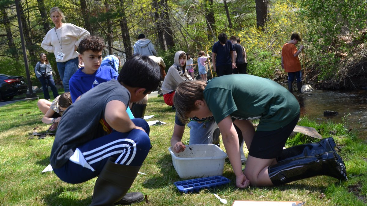 Chappaqua Central School District (@chappaqua_csd) on Twitter photo Bell 6th-graders from Ms. Geronimo’s & Mr. Strahley’s classes waded into Greeley Brook today to catch and tally macroinvertebrates as a water health check to ensure it's ready for a trout release this week. A meaningful way to mark #EarthDay2025! 🌎💚 #WeAreChappaqua <a href="/geoffcurtis/">G Curtis BMS Principal</a> Bell 6th-graders from Ms. Geronimo’s & Mr. Strahley’s classes waded into Greeley Brook today to catch and tally macroinvertebrates as a water health check to ensure it's ready for a trout release this week. A meaningful way to mark #EarthDay2025! 🌎💚 #WeAreChappaqua <a href="/geoffcurtis/">G Curtis BMS Principal</a>