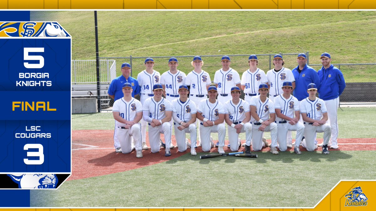 Varsity Knights get the road win over Lutheran St Charles.