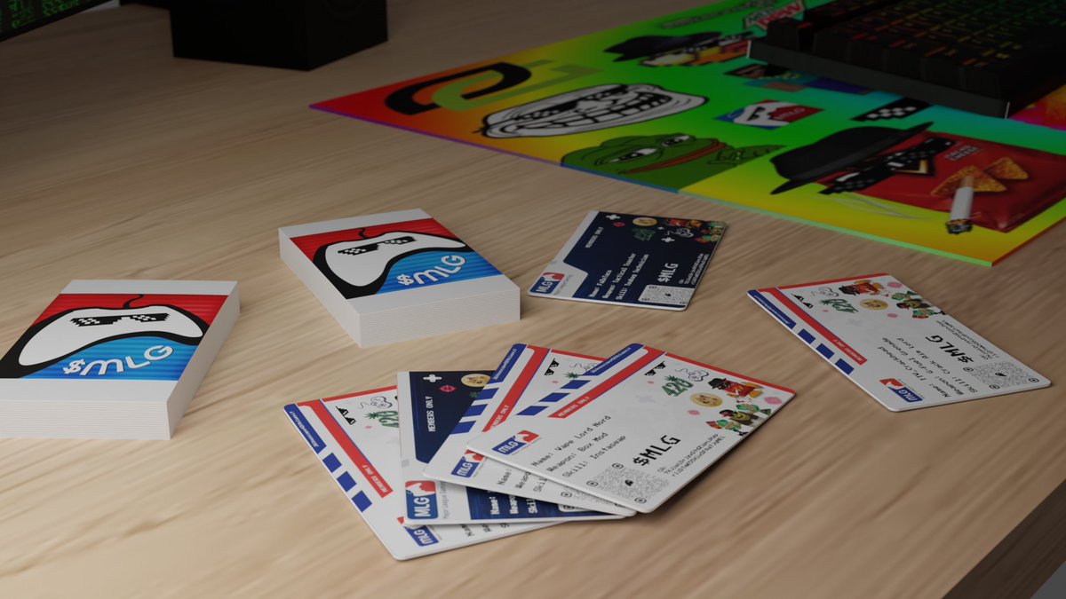 NEW TECH

GET YOUR MLG CARD NOW AT:

mlgcard.site 💳