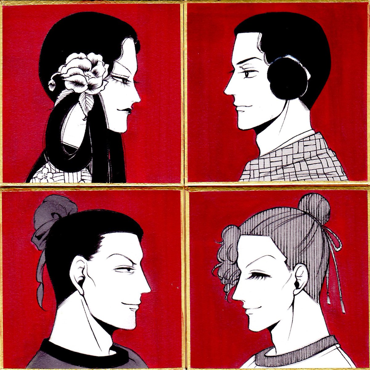 色紙描くの楽しい🌼 