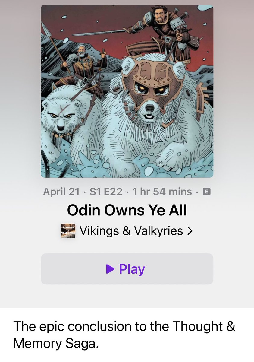 I love the smell of bear cavalry in the morning. podcasts.apple.com/ca/podcast/vik…