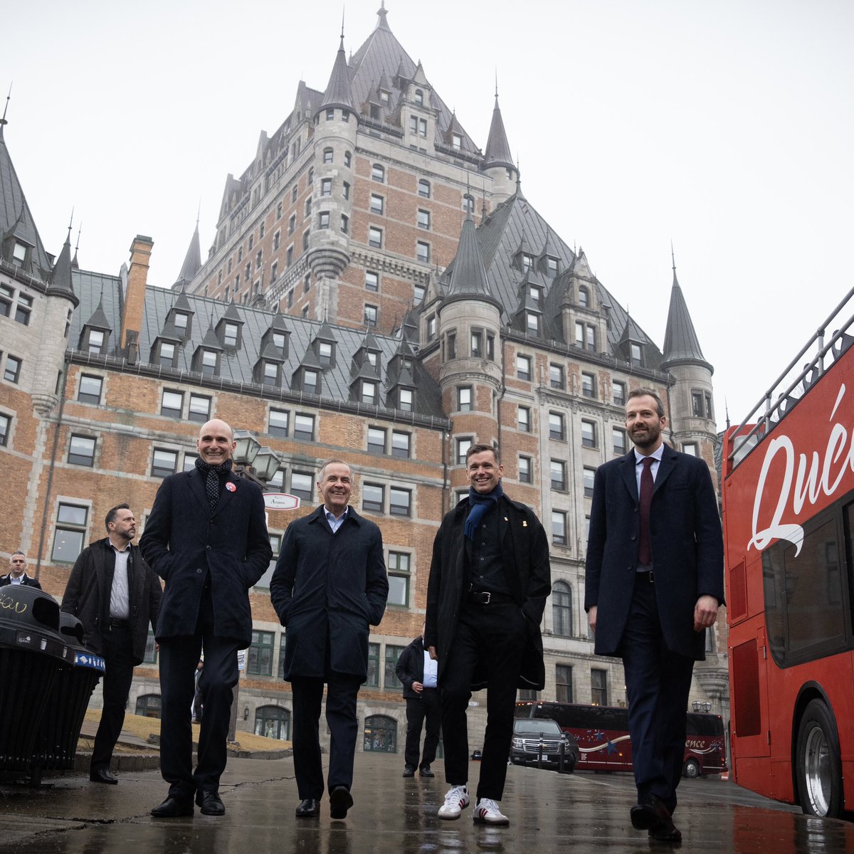 Une matinée dans le Vieux-Québec en bonne compagnie.