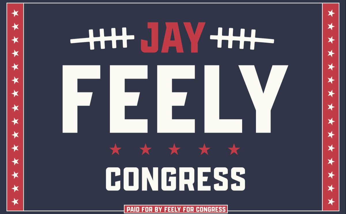 I’m excited to announce my candidacy for U.S. Congress in Arizona’s 5th Congressional District.

I look forward to earning your vote 🇺🇸

JayFeelyForCongress.com

#TeamFeely