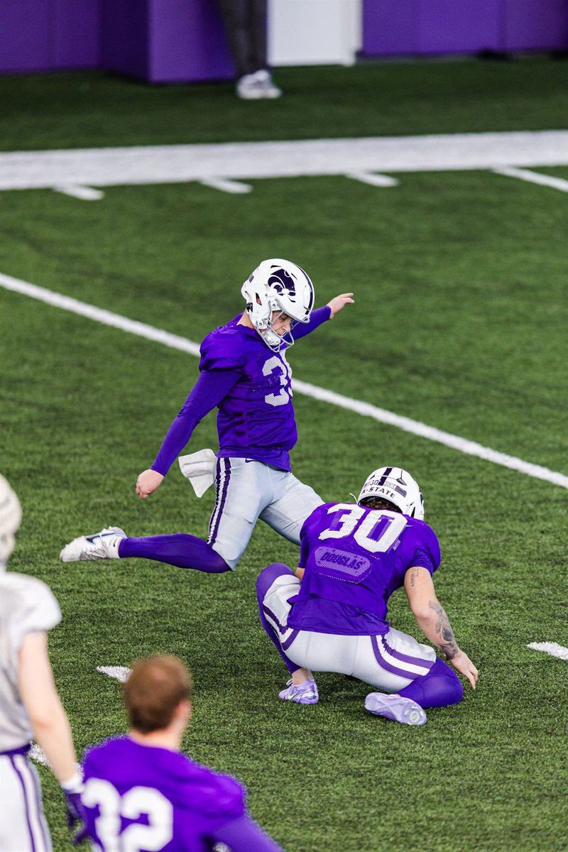 McclannanSimon's tweet image. Spring 3🔥 @KStateFB
