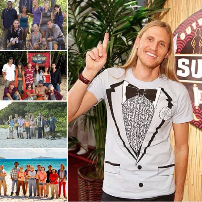 SurvivorQuotesX's tweet photo. Tyson is the only 4 time player of Survivor to have never lost the 1st tribal immunity challenge of the season.

#Survivor https://t.co/g2hjUK2cHk