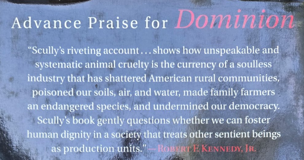 Lewis Bollard (@lewis_bollard) on Twitter photo That time when <a href="/RobertKennedyJr/">Robert F. Kennedy Jr</a> called factory farming a "soulless industry" responsible for "unspeakable and systematic animal cruelty..."
Now he has the power to do something about it ... the only question is whether he also has the courage to. That time when <a href="/RobertKennedyJr/">Robert F. Kennedy Jr</a> called factory farming a "soulless industry" responsible for "unspeakable and systematic animal cruelty..."
Now he has the power to do something about it ... the only question is whether he also has the courage to.