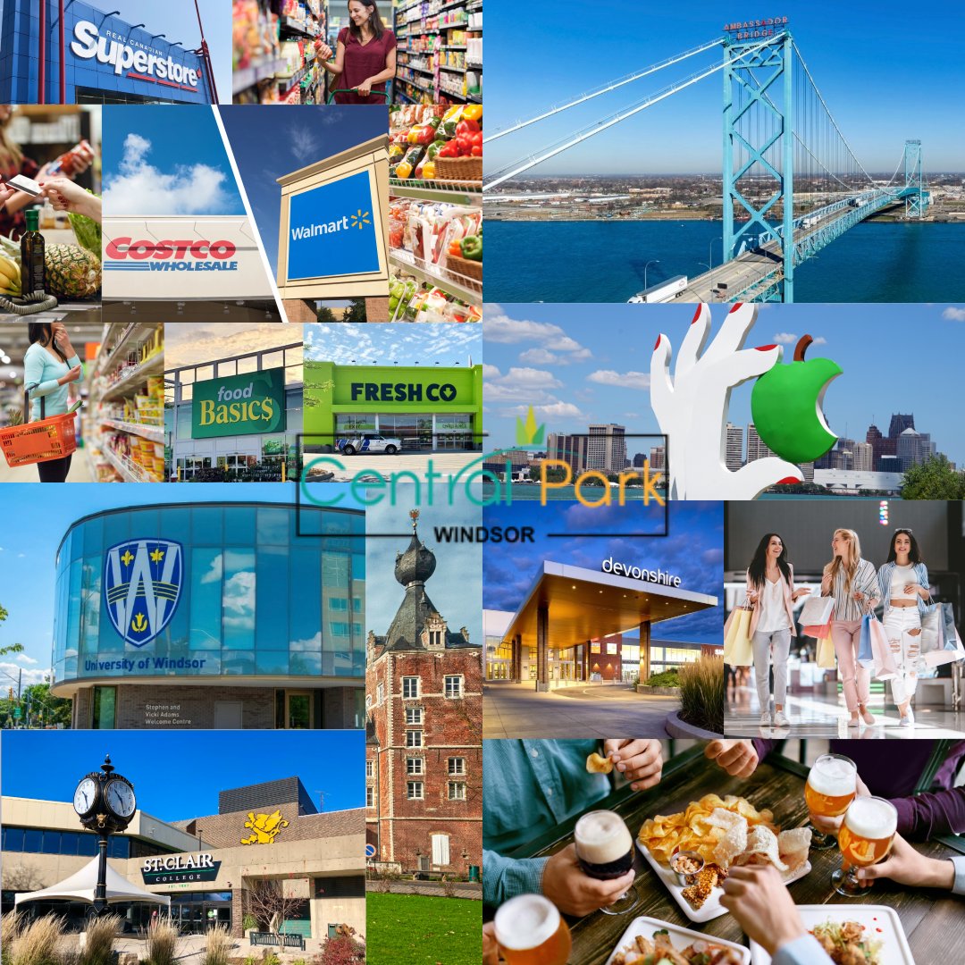 NOCDevelopment's tweet image. Welcome to Central Park Windsor
Just steps from Costco, Walmart, Devonshire Mall, University of Windsor, and more.
✨ Experience it for yourself — Book a tour today!
#CentralParkWindsor #ElevatedLiving #DiscoverWindsor