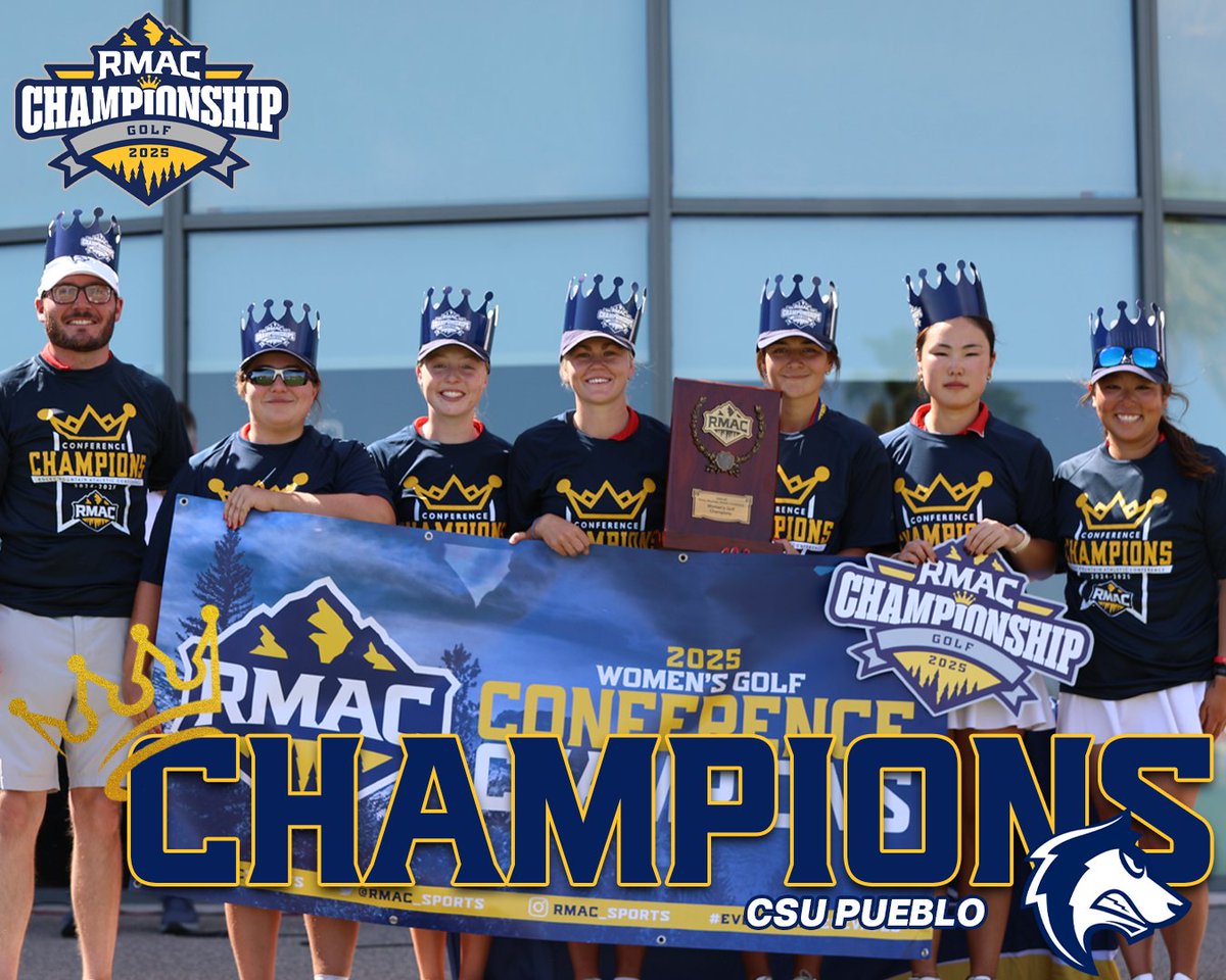 Back-to-Back-to-Back

CSU Pueblo claims its third straight RMAC Women's Golf Championship title!

#EverythingElevated