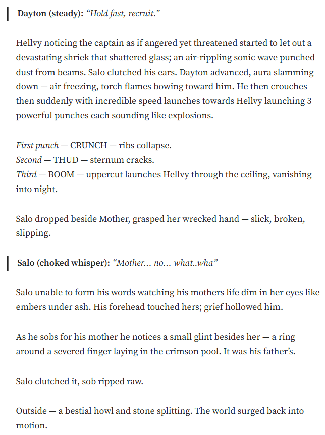 boonagesaga's tweet photo. 🚨We have re-written chapters 1 - 3 in anticipation of Chapter 4. The re-write consit of condensing the chapters down to a 3-4 minute read and making it a bit easier to follow. Here is a sneak peak of that re-write. read the chapters here: https://t.co/n79rkLTjP3 https://t.co/PZEzM1EEeS