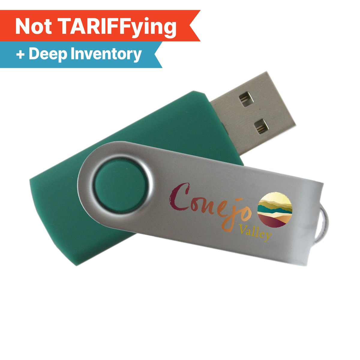 Domestically stocked in large quantities, decorated &amp; shipped the next day, without any rush fees. Check out all of the Not TARIFFying Product Categories at iClick.com