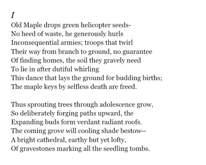 MagpieReids's tweet image. I was kindly invited to share some poetry on theme of small beginnings at @ComefordCollege’s information night last night! Here is the set of three sonnets I wrote for the occasion.