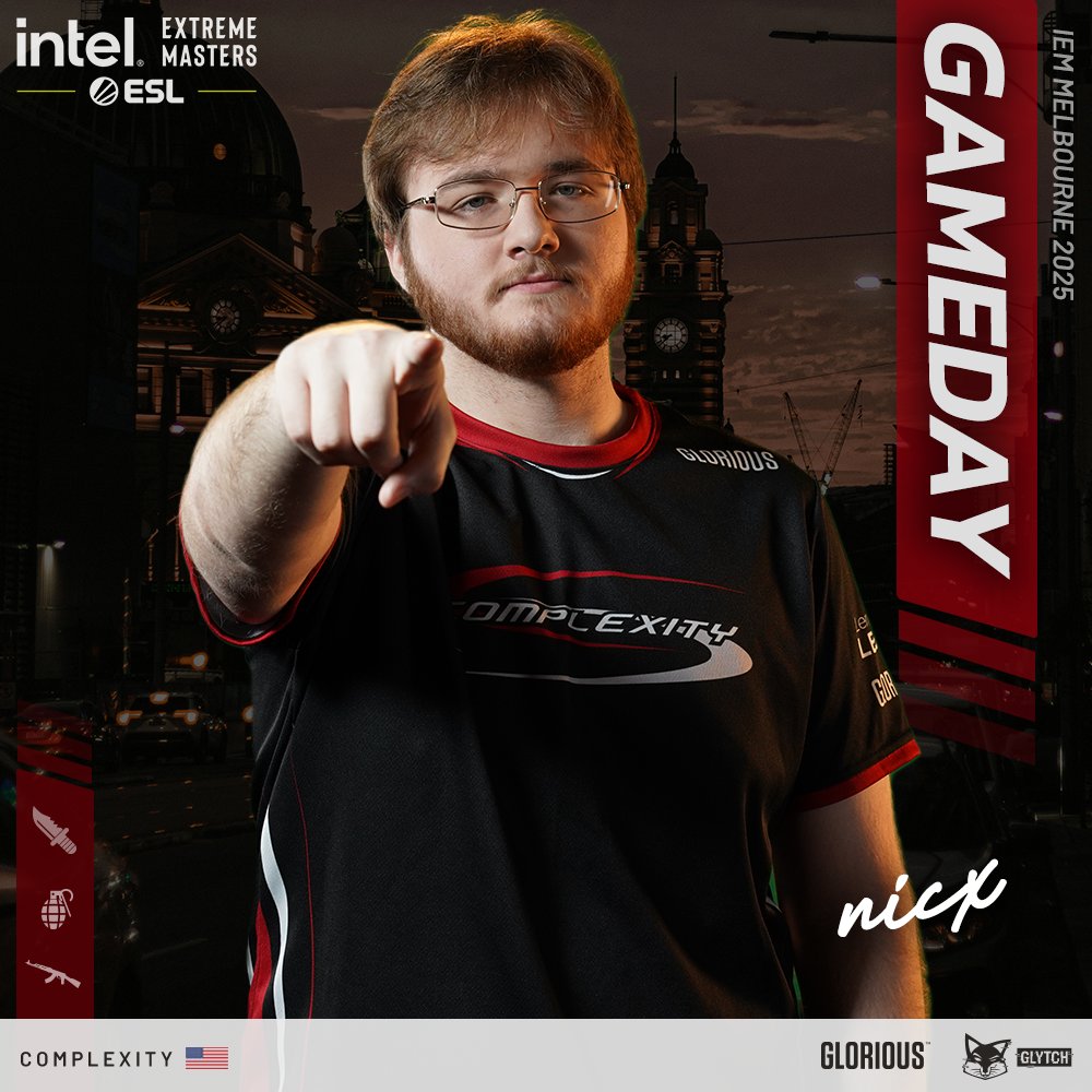 Complexity CS (@complexitycs) on Twitter photo Need some... frags.
⏰ 8:30 pm CT
⚔️ <a href="/GamerLegion/">GamerLegion</a> 
📺 <a href="/ESLCS/">ESL Counter-Strike</a> Need some... frags.
⏰ 8:30 pm CT
⚔️ <a href="/GamerLegion/">GamerLegion</a> 
📺 <a href="/ESLCS/">ESL Counter-Strike</a>