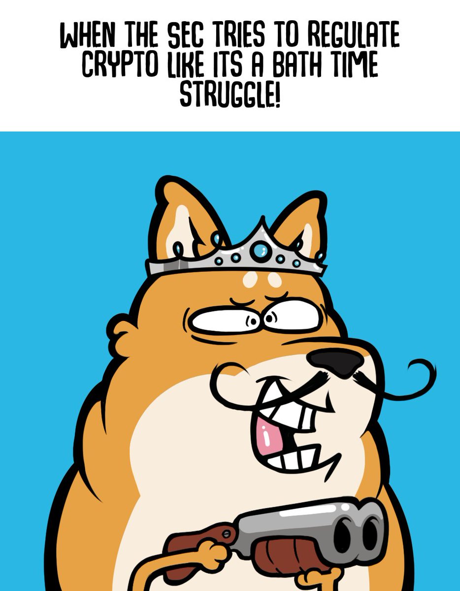 chubbywubeez's tweet photo. @CryptosR_Us Regulating crypto? It's like teaching a dog to play fetch... with a stick of dynamite! 💣🐶 https://t.co/CvkU8WqkmU