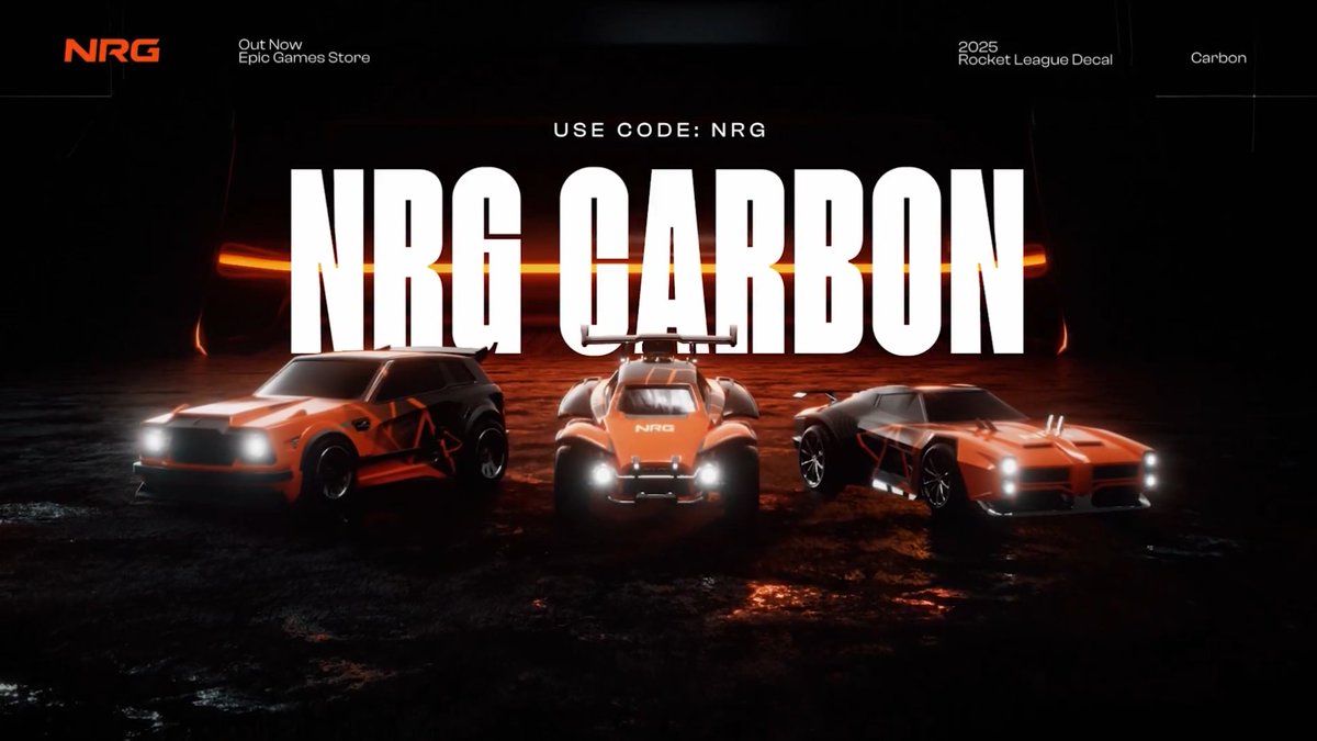 NRG mtx. 💫 (@mtxtun) on Twitter photo NRG CARBON RLCS 2025 DECAL (5-Times) + GOAL EXPLOSIONS (3-Times) GIVEAWAY
In order to enter the Giveaway, you'll just need to:
✅RT + Follow <a href="/mtxtun/">NRG mtx. 💫</a> & <a href="/NRGcurrent/">NRG Current</a>!
Giveaway will be drawn on Saturday, the 26th of April.
#NRGWIN🫡 NRG CARBON RLCS 2025 DECAL (5-Times) + GOAL EXPLOSIONS (3-Times) GIVEAWAY
In order to enter the Giveaway, you'll just need to:
✅RT + Follow <a href="/mtxtun/">NRG mtx. 💫</a> & <a href="/NRGcurrent/">NRG Current</a>!
Giveaway will be drawn on Saturday, the 26th of April.
#NRGWIN🫡