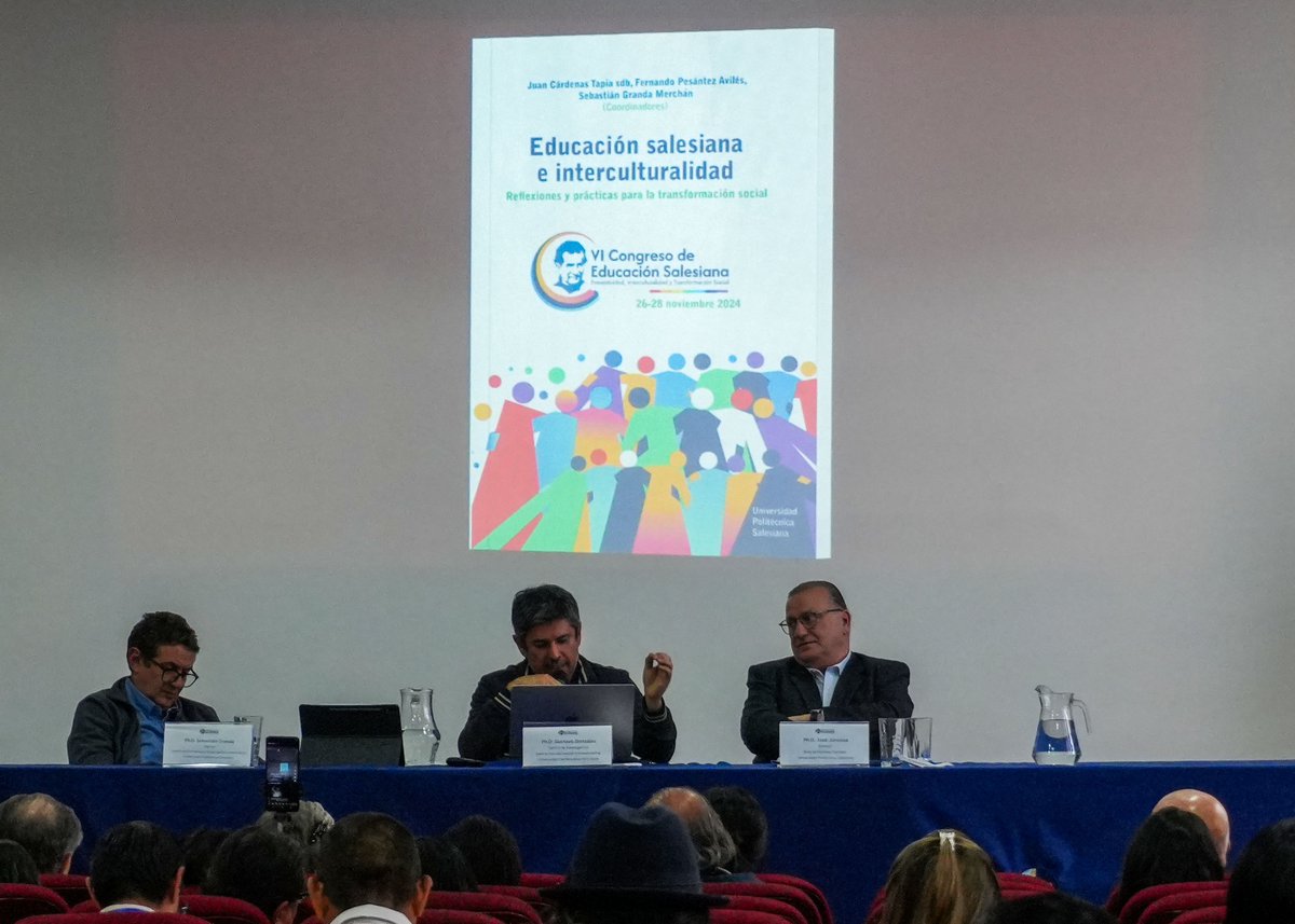 AbyaYalaed's tweet photo. 📚#PresentacióndelLibro | Educación salesiana e interculturalidad.
👩🏻‍🏫En el marco del Seminario Interculturalizar la Educación Superior en América Latina: Desafíos de la #academia frente a la diversidad, se presentó el libro realizado en coedición con la @upsalesianaec. https://t.co/5rxcevsjpz