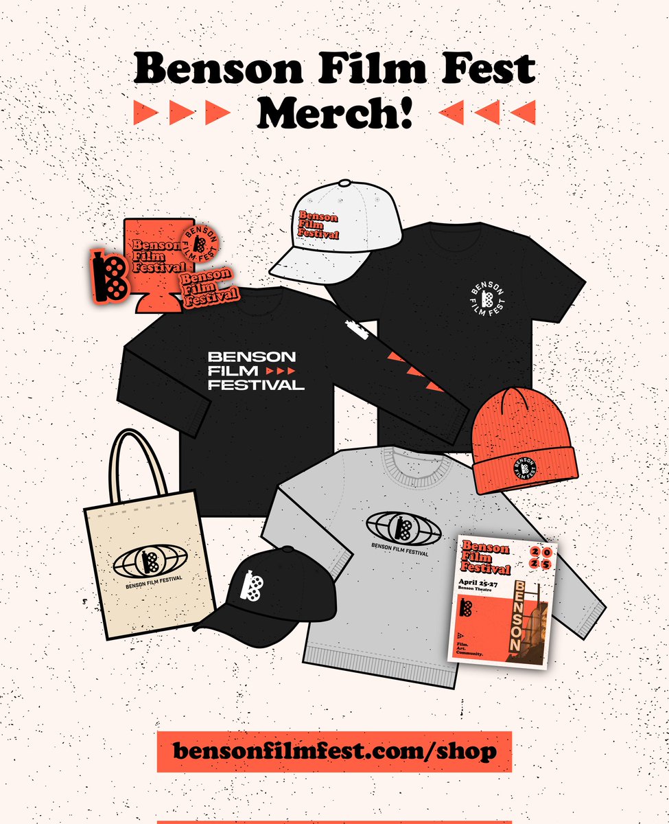 oh hey <a href="/BensonFilmFest/">Benson Film Festival</a> merch dropped today

bensonfilmfest.com/shop