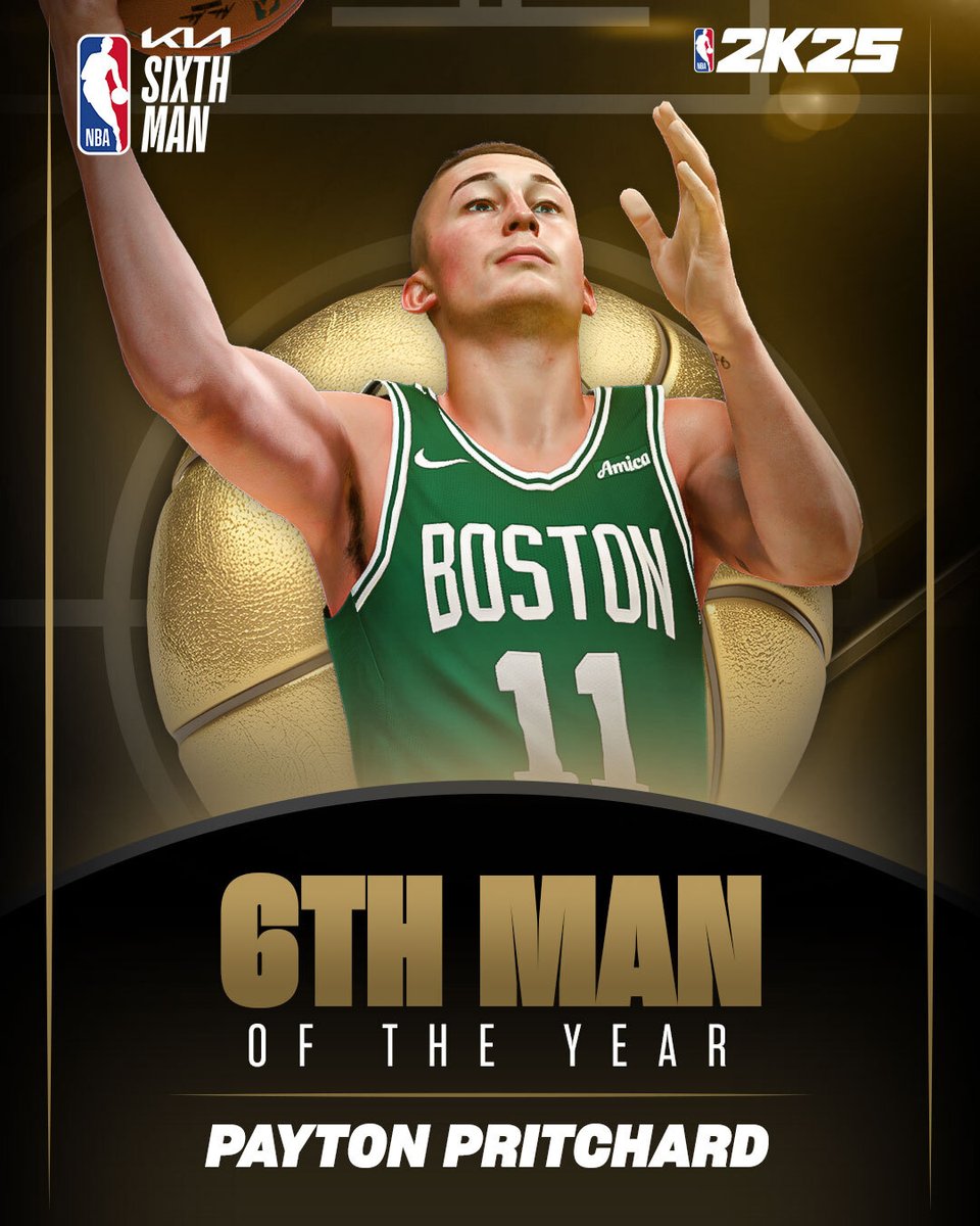 Balled out off the bench 💯

The NBA 6th Man Of The Year goes to Payton Pritchard!