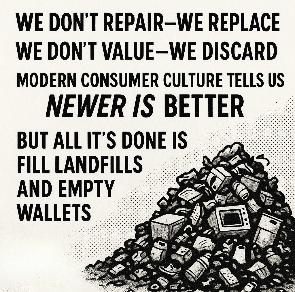 InternetMethod's tweet image. Fix something today. It’s a quiet rebellion against waste.
Learn how at:
Theinternetmethod.com