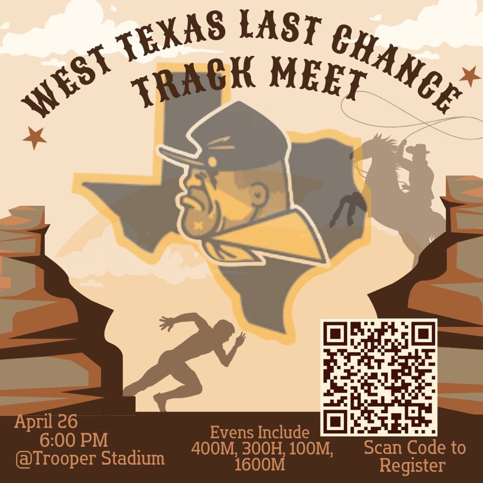 High school, middle school and elementary school runners, please join us this Saturday for this unattached running event! Those who are in summer track, here is a chance to prepare for the upcoming season. We just added the 200m to the line-up! <a href="/UsatfBorder/">USATF Border Association</a>