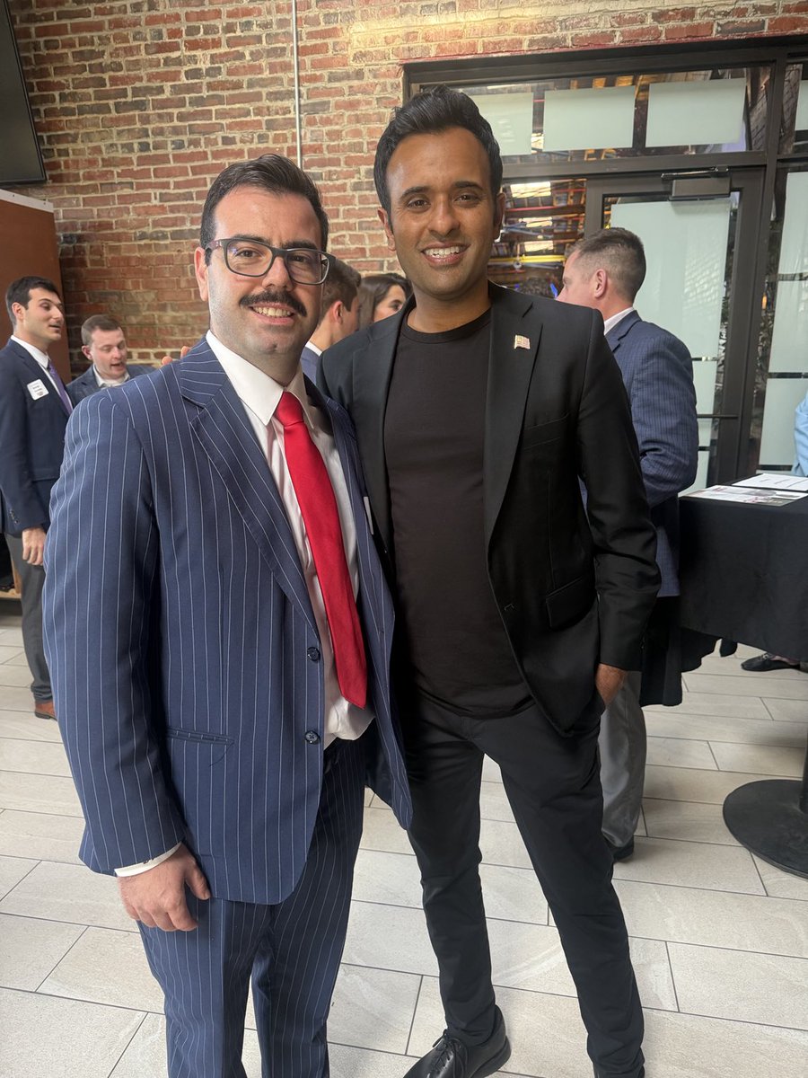 Davide V. Cugini, Esq. (@davidecugini) on Twitter photo When my friends and family ask why I support <a href="/VivekGRamaswamy/">Vivek Ramaswamy</a>, there are two main reasons… Economic & Educational Excellence.
He will bring a new generation of leadership to Ohio and lead this state as a model for the rest of the nation. When my friends and family ask why I support <a href="/VivekGRamaswamy/">Vivek Ramaswamy</a>, there are two main reasons… Economic & Educational Excellence.
He will bring a new generation of leadership to Ohio and lead this state as a model for the rest of the nation.