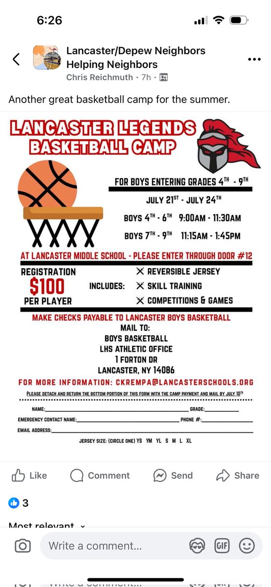 Come join us this summer!!