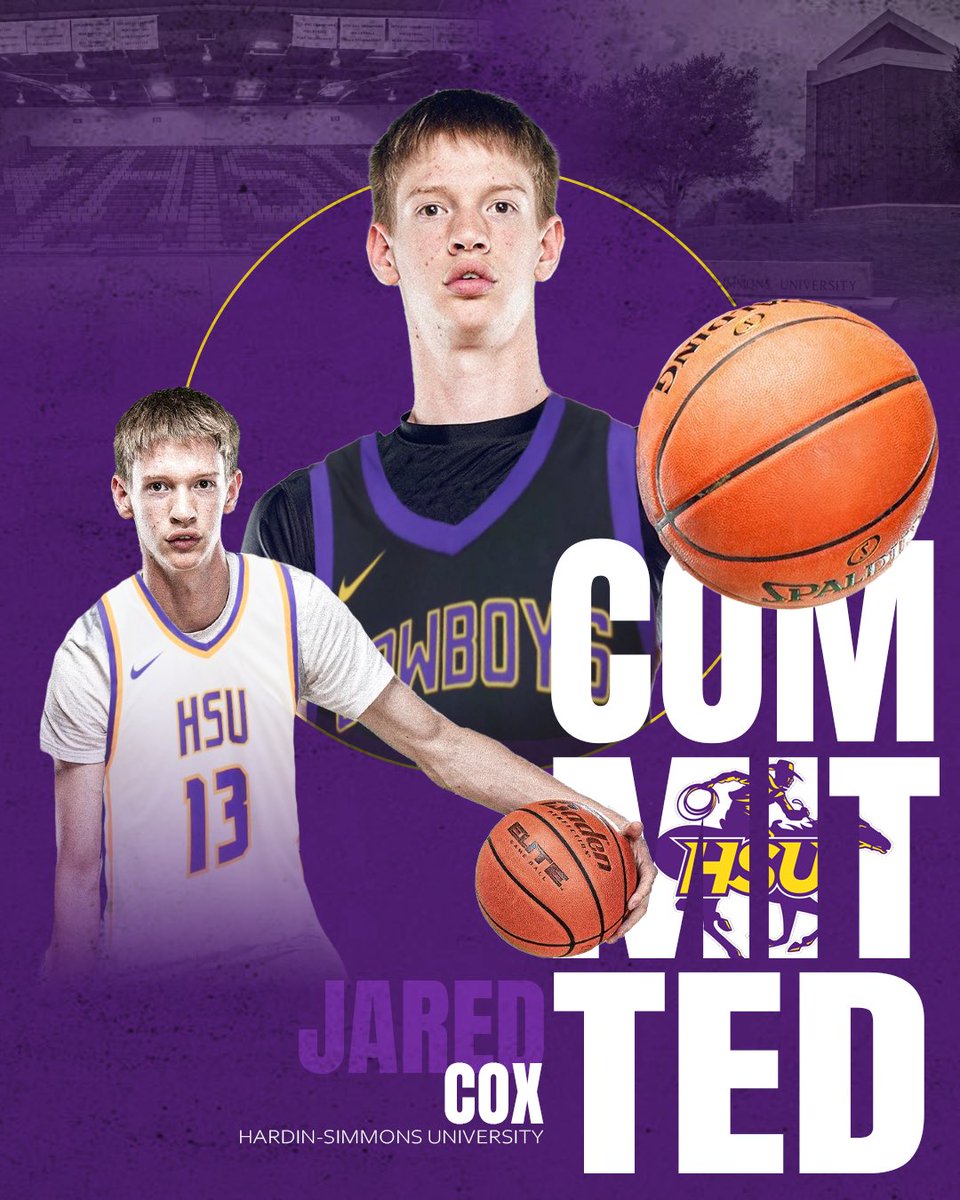 Congratulations to Senior Forward Jared Cox on his commitment to Hardin-Simmons!Jared leads the school in career blocks, as well as blocks in a single game and single season. He’s also earned Academic All-District honors.
Way to go, Jared — we know you’ll do great things!