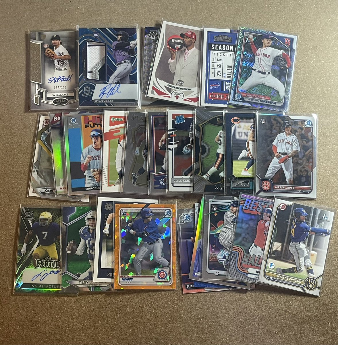 $10 Random Leftover Lot Tons of Cool Stuff <a href="/bensbsblcards/">Ben’s Baseball Cards</a> <a href="/pgonzalezecards/">pedro gonzalez</a> <a href="/takesncards/">Matt</a> <a href="/Mdotmoore420/">Mike</a>