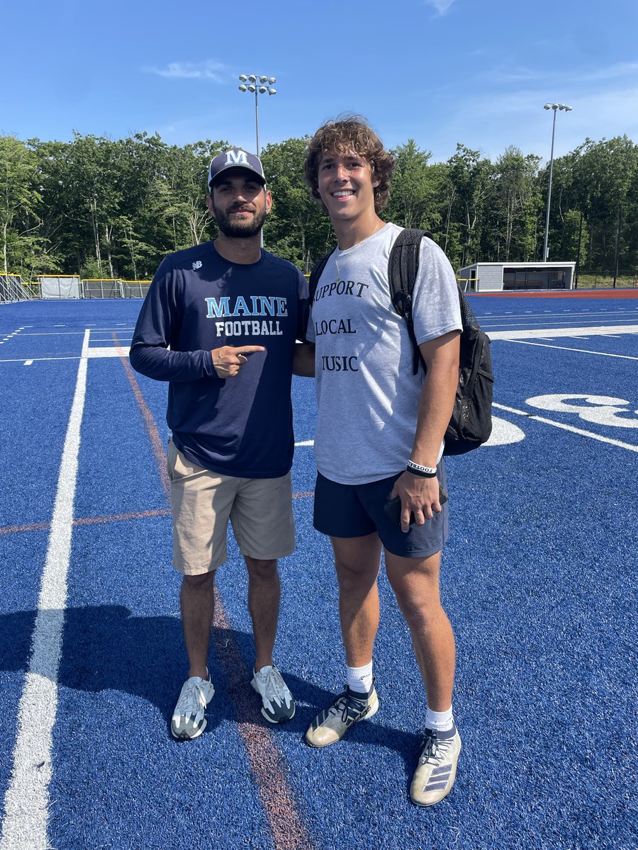 Liam Zelman QB ‘26 (@liamzelman25) on Twitter photo After a great conversation with <a href="/Mikahael_Waters/">Mikahael Waters</a> I'm beyond blessed to have received a Division 1 scholarship offer from The University of Maine! #BlackBearNation
<a href="/schfootball/">SCH Blue Devils Football</a> <a href="/CoachStevensFB/">Jordan Stevens</a> <a href="/BoudreauxJeb/">Jeb Boudreaux</a> After a great conversation with <a href="/Mikahael_Waters/">Mikahael Waters</a> I'm beyond blessed to have received a Division 1 scholarship offer from The University of Maine! #BlackBearNation
<a href="/schfootball/">SCH Blue Devils Football</a> <a href="/CoachStevensFB/">Jordan Stevens</a> <a href="/BoudreauxJeb/">Jeb Boudreaux</a>