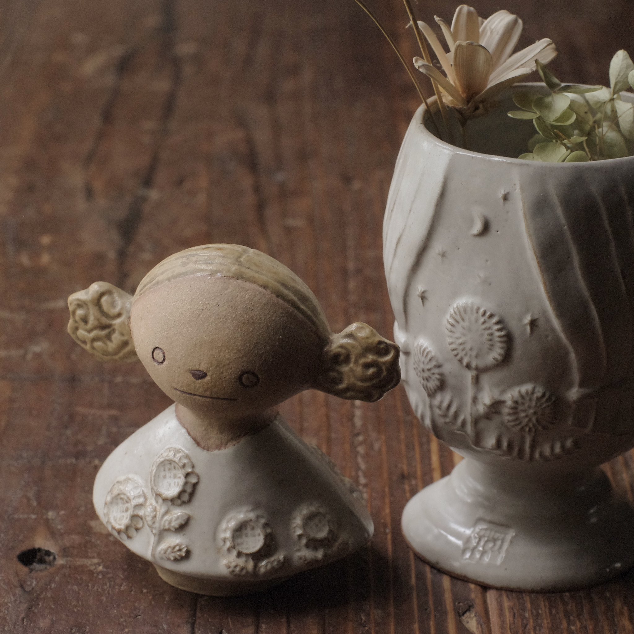 陶芸作家/キエリ舎 大人気のトリ皿や野バラ皿など入荷！ | KUINC