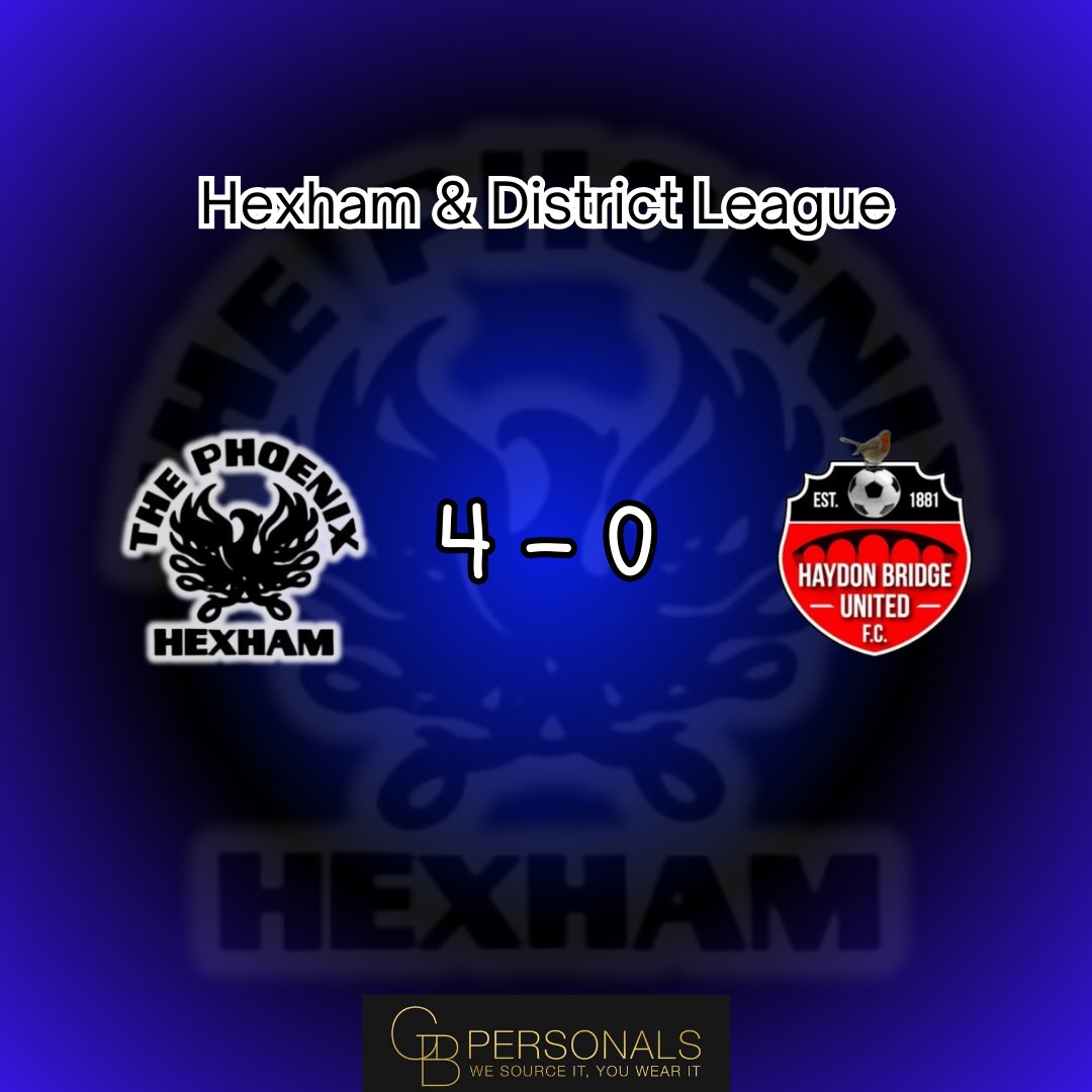 🟦⬛️🟦 Result ⬛️🟨⬛️

Nixy 4 - 0 <a href="/haydon_fc/">Haydon Bridge Social Club FC</a> 

<a href="/LewisLoughhead/">Lewis Loughhead</a> ⚽️
<a href="/OlliPearson/">olli pearson</a> ⚽
<a href="/GBrady04/">George brady</a> ⚽⚽

<a href="/LukeParky10/">Luke Parkinson</a> ⭐️

Champions!!!

HB fought all the way best of luck to those lads in the Minor Cup Final coming up

#monthenixy #hexham #sundayleague #champions #5gamestogo