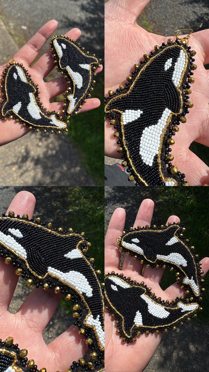 baebeading's tweet image. Orcassssss
#NativeAmerican 
#beadwork 
#landback