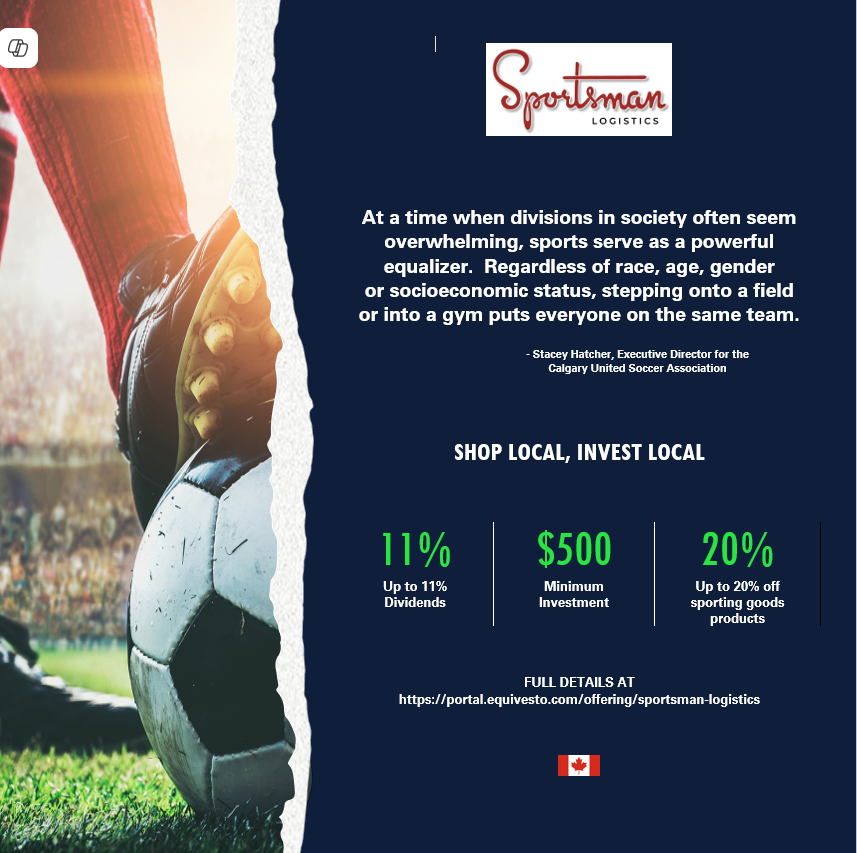 It's tax time, the worst time of the year! 

Did you know that dividend income is taxed more favourably than most forms of passive income?  

Now you can support local businesses in a tax efficient manner.  

Learn more at portal.equivesto.com/offering/sport…

#shoplocal #investlocal #yyc