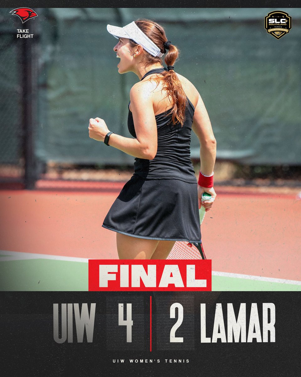 UIWWomensTennis's tweet image. 𝑀𝑜𝓋𝒾𝓃𝑔 𝑜𝓃‼️👌
We will face top-seeded Texas A&M-Corpus Christi tomorrow at 10 a.m. in the quarterfinals!
#TheWord | #TakeFlight