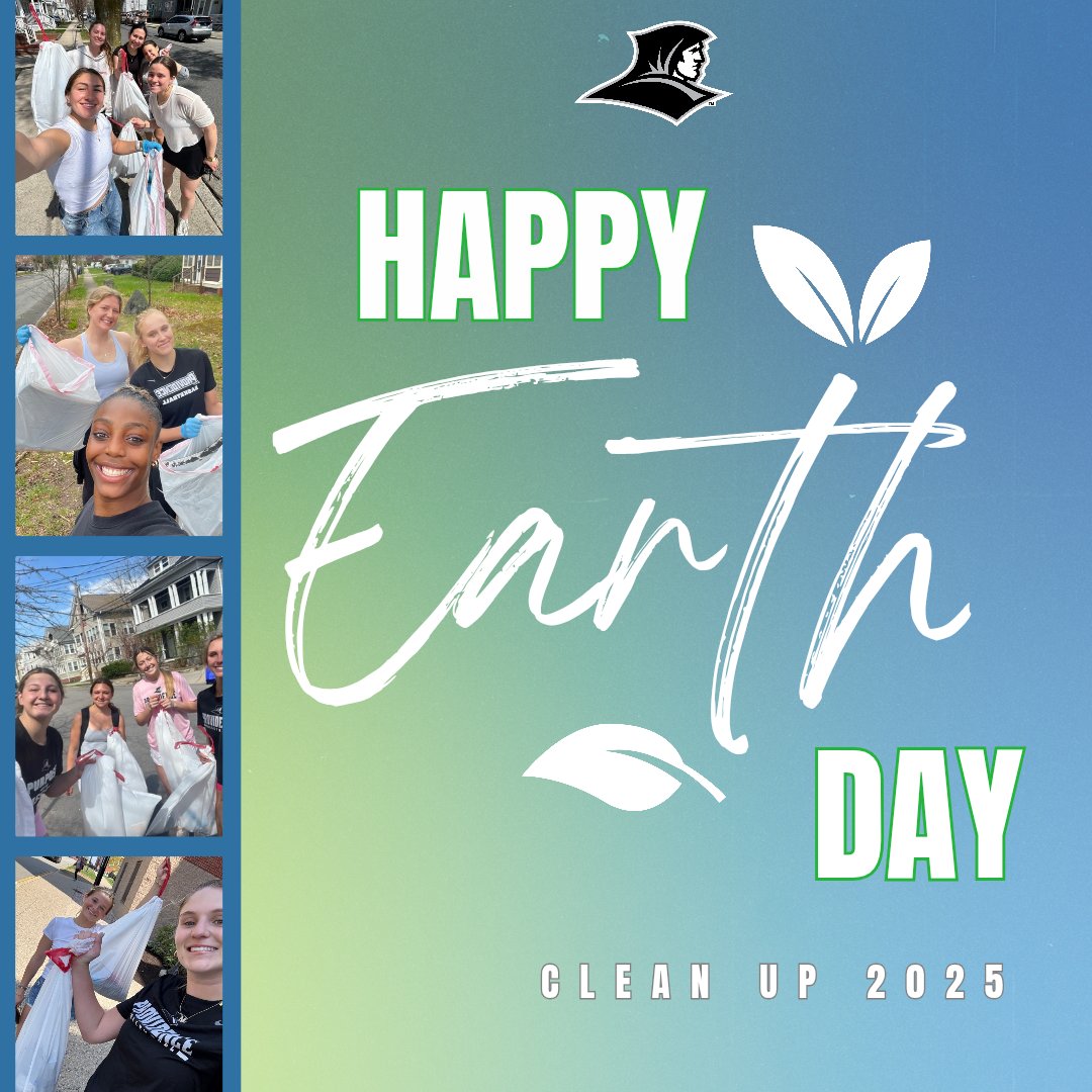 TheFriarEdge's tweet image. Today, student-athletes from @ProvidenceWBB, @PCFieldHockey, @PC_WomensSoccer &amp;amp; @FriarVolleyball helped clean up the streets surrounding campus for Earth Day 🌎 ♻️👏