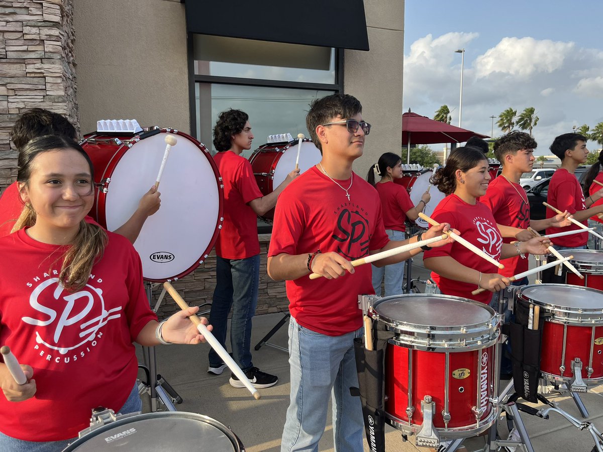 Sharyland Percussion tweet media