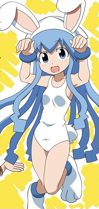 #これを見た人はバニーガールをTLに放流しよう
バニーだかイカだか… 