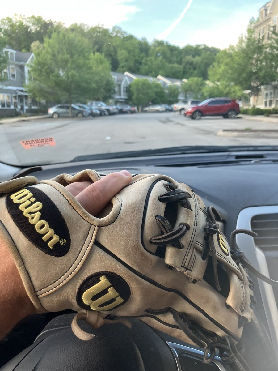 302cheech's tweet photo. On the drive to the stadium for the intramural softball playoffs. Yes, that’s an A2000. #itjustmeansmore https://t.co/bcVUTN0J5t