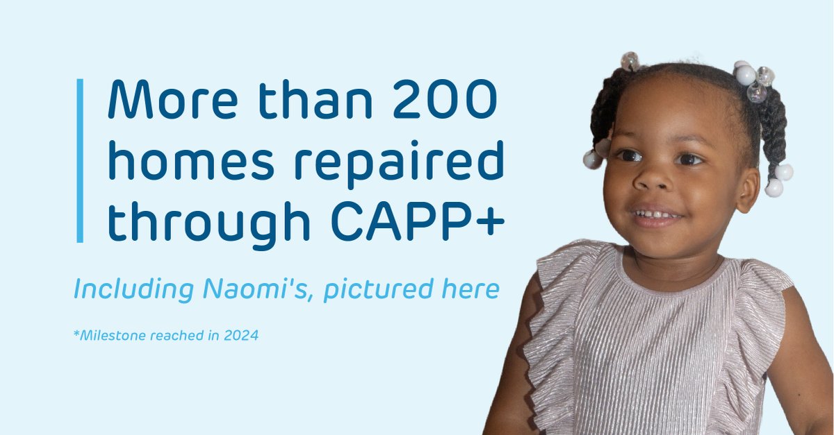 Through a partnership with our Healthier Together Initiative, our CAPP+ Home Repairs Program teams up w/ Rebuilding Together Philadelphia, providing free home repairs to eliminate asthma triggers. After these home repairs, Naomi's asthma is under control. ms.spr.ly/6011S1XOP