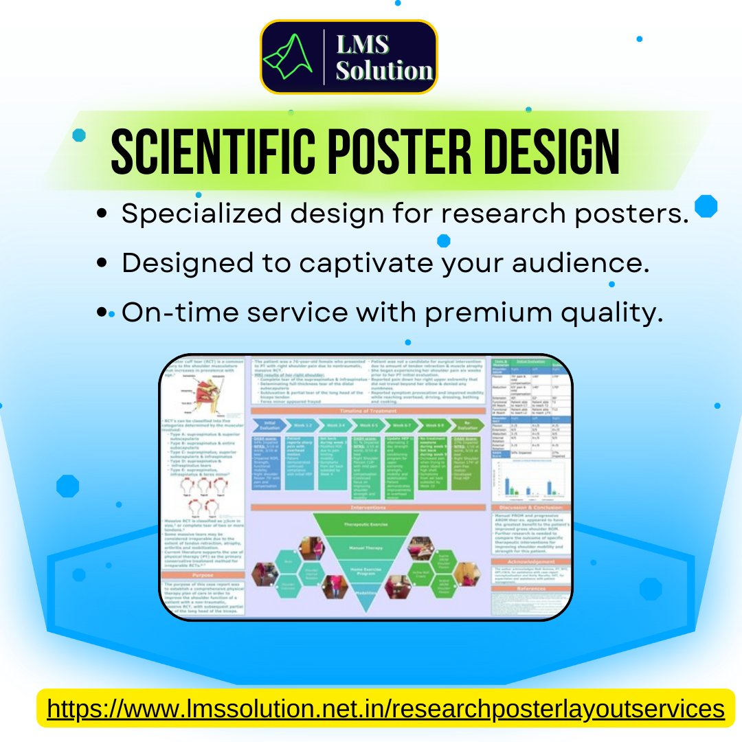 Lms_Solution's tweet photo. Creating Impactful Scientific Posters: Design Tips and Techniques
https://t.co/0tQP3p30ot
#ScientificPosters #PosterDesign #ResearchCommunication #VisualScience #AcademicPosters #EffectiveDesign #ResearchPresentations #PosterTips #ScienceOutreach #ScientificDesign https://t.co/bjYVf3BqZg
