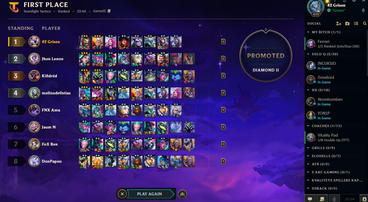 went first with Braum unending despair + radiant royal crown as my carry, hidden OP ?