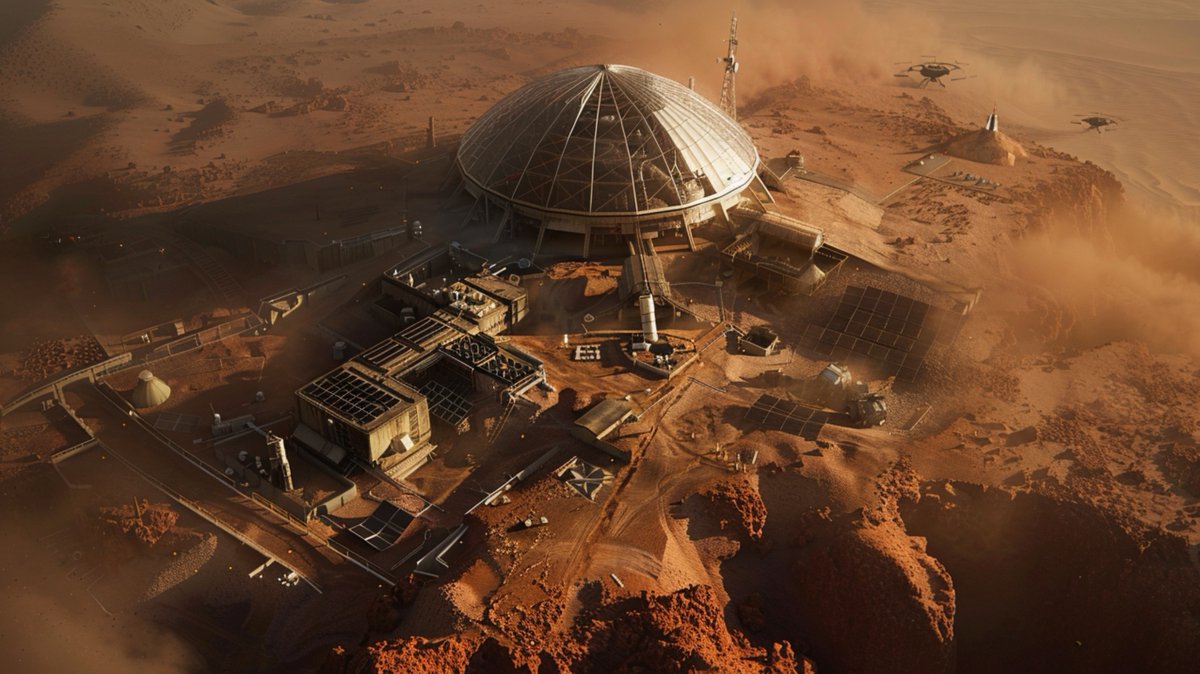 Icarusthebook's tweet photo. “It began with a storm.
A greenhouse collapsed.
The first death was not the last.”
 ICARUS is the opening chapter of The Mars Chronicles, a new sci-fi universe about humanity’s second chance
 https://t.co/zjkIb2mkj7
#SciFi #Mars #IcarusTheBook #TheMarsChronicles #ClimateFiction https://t.co/8I5lh0jUDt
