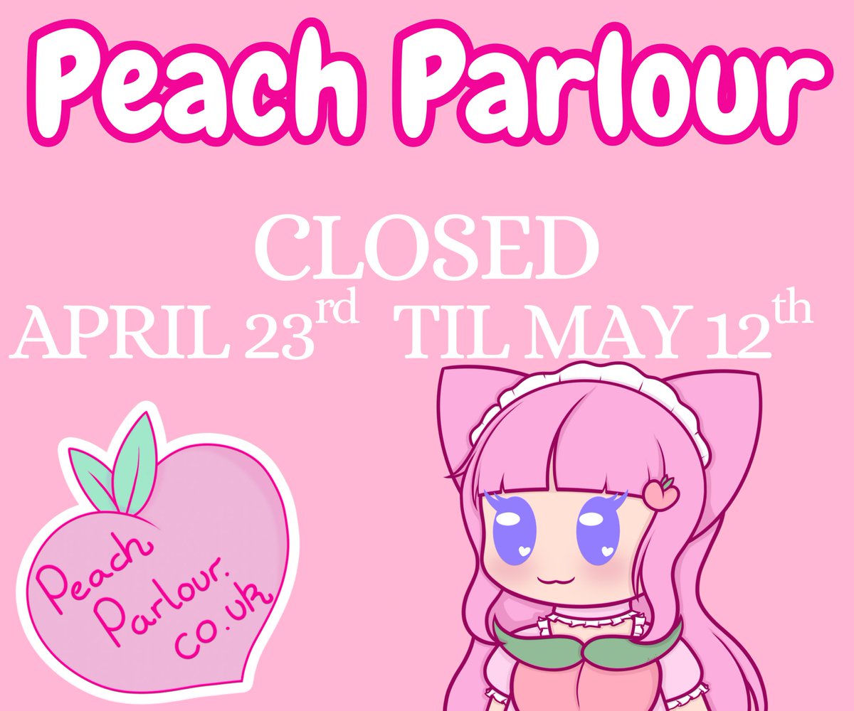 We’re taking a little break ✨
Our shop is taking a short break as we are going away for our very first family holiday! This means the online store will be down for this time and we won’t be attending Kaiju Con but we’ll be back on May 12th with some exciting announcements! 🍑