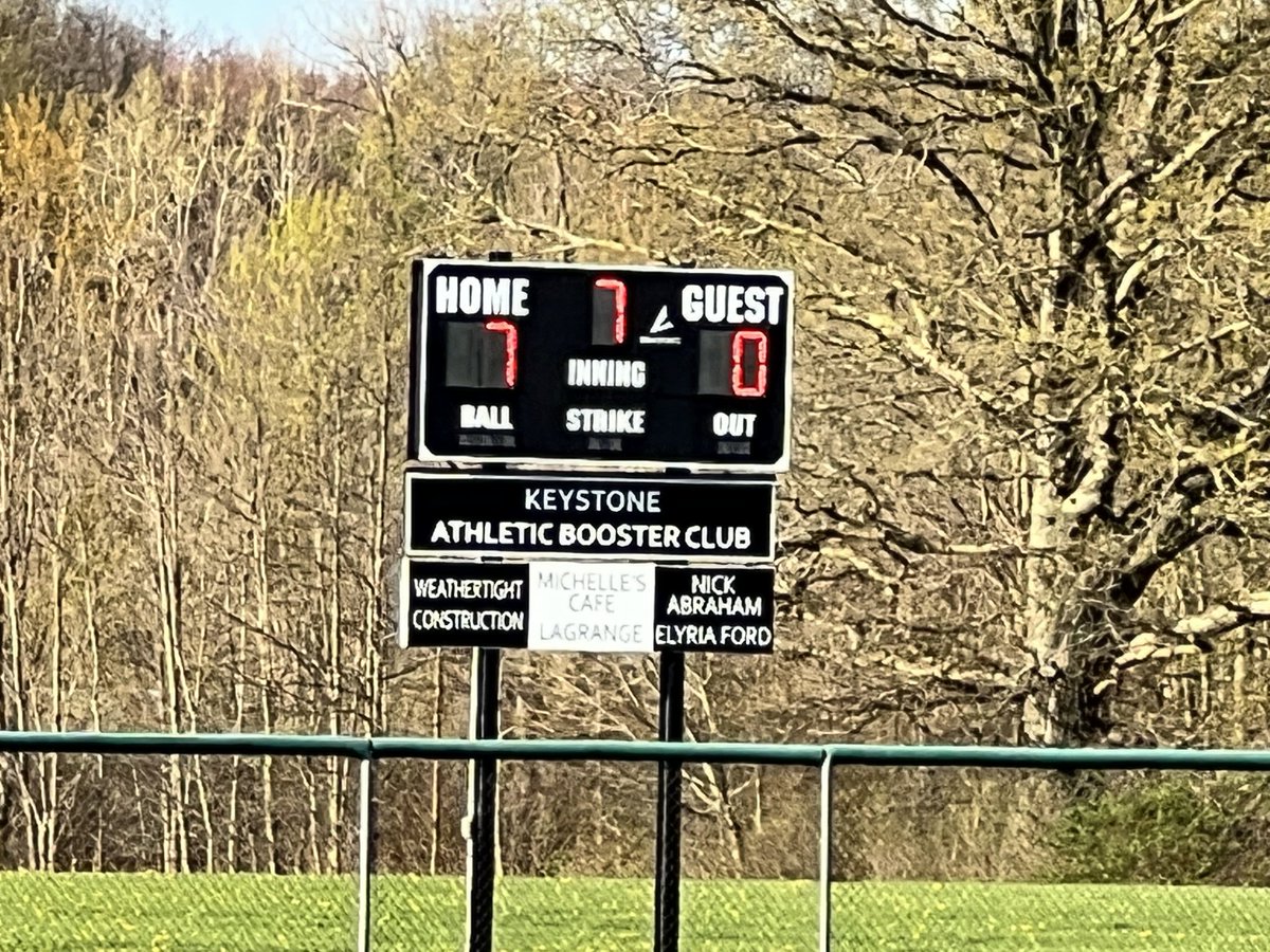 Final from Penfield: Cats(10-1) 7 Falcons 0
WP - Younglas(4-0) 7IP 0H 5K 
Sayers 2B 3RBI 
Younglas 2H 2RBI 
Moore 2H(2B)
McKee 2H 2RBI