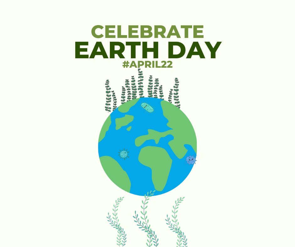 Happy #EarthDay! 🌎 Harmful algal blooms (HABs) &amp; invasive plants threaten our waters. Let’s reduce nutrient runoff, support aquatic health, and protect what matters most. 💧🌱 #ProtectOurWaters #CleanWater #StopTheBloom #HABAwareness