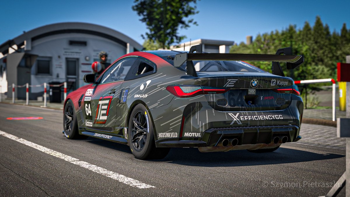 Fresh new look, and here is our BMW GT4 Evo 1st livery reveal