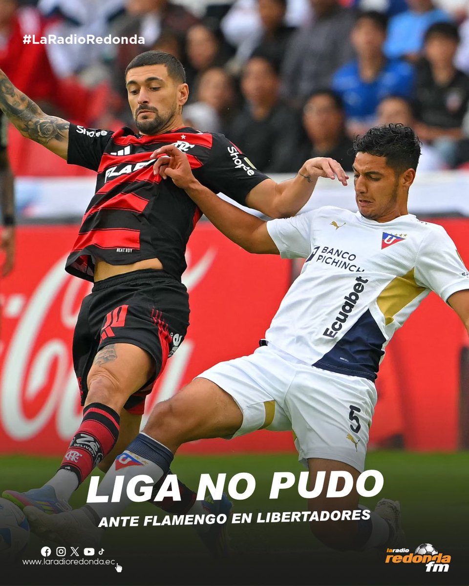 ¡EMPATE SIN GOLES! <a href="/LDU_Oficial/">LDU Oficial</a> buscó desequilibrar el marcador a lo largo del cotejo, pero no logró desarmar la firme defensa de <a href="/Flamengo/">Flamengo</a> en Casa Blanca. De hecho, el cuadro brasileño tuvo oportunidades más claras. Ambos elencos se llevaron un punto.

#LibertadoresxLaRedonda 📻